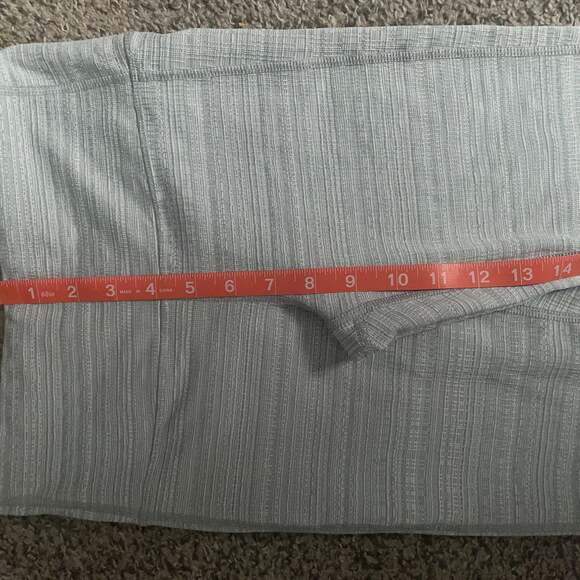 Athleta High Rise Jacquard Chaturanga Leggings in Slate Grey/White - Picture 3 of 5